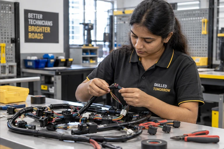 Automotive Electrical & Wiring - training scene 2