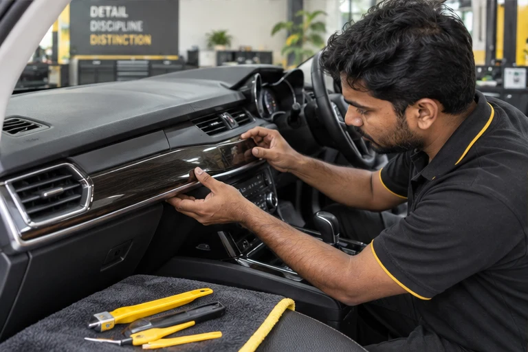 Car Interior Modification - training scene 3