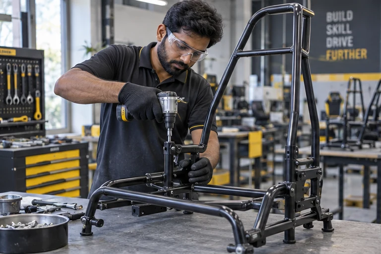 Gaming Chair Manufacturing - training scene 1