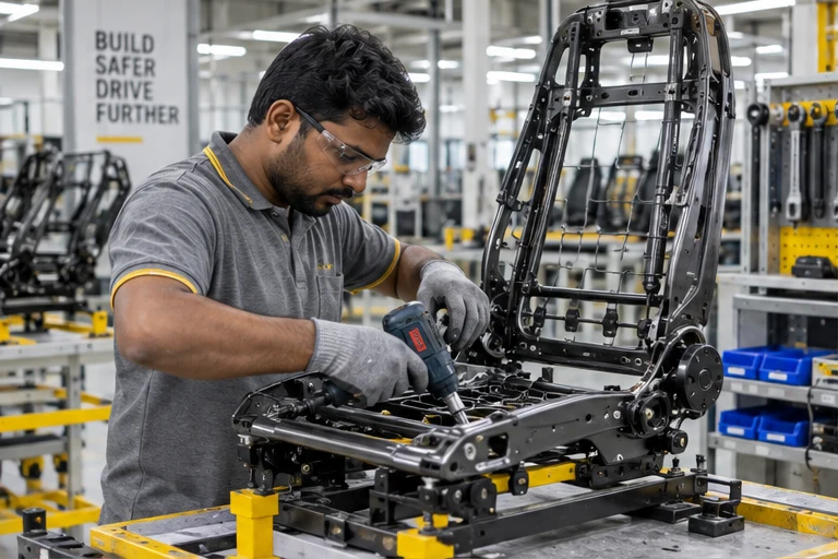 Seat Manufacturing & Upholstery - training scene 1